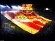Самый длинный флаг - футбольные обои Барселоны