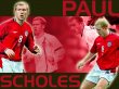 Пол Скоулз - футбольные обои Сборной Англии